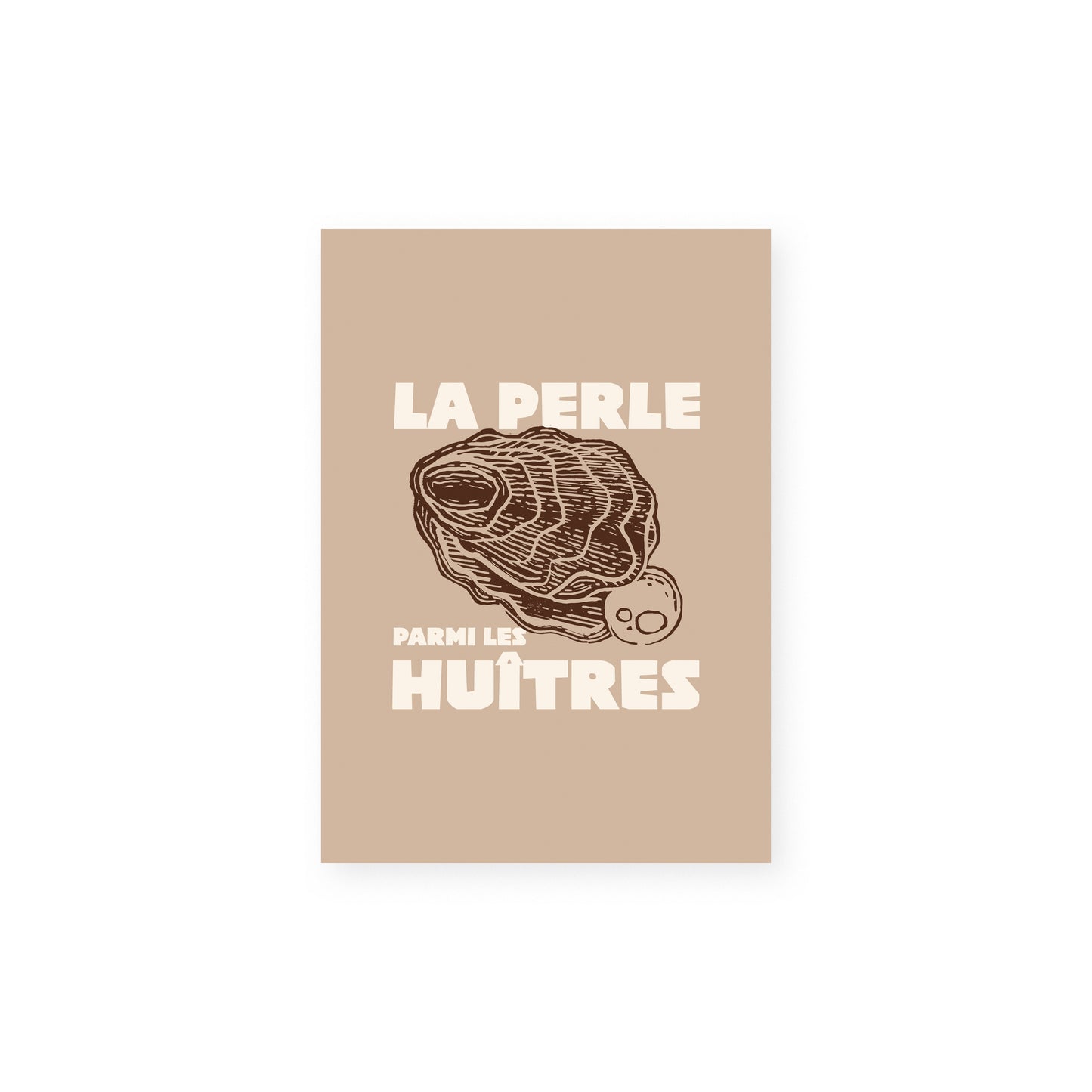 LA PERLE PARMI LES HUÎTRES - POSTCARD