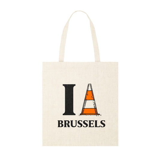 SOUVENIRS FROM BRUSSELS - TOTEBAG I /CONE\ BRUSSELS